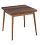 Hanah Home Mesa de Comedor Flora Barok - Nogal